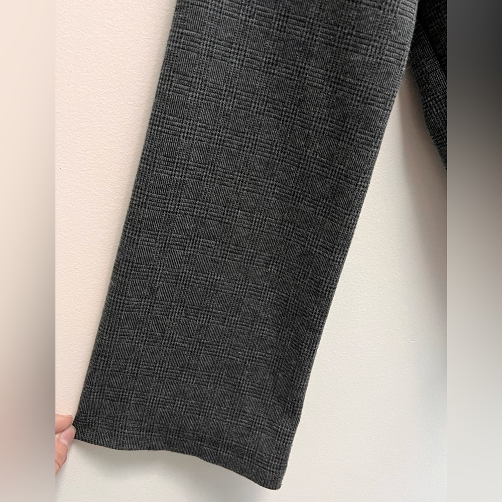 MADEWELL Women’s Wide Sleeve Mockneck Top - Glen Plaid - XS - Picture 6 of 7